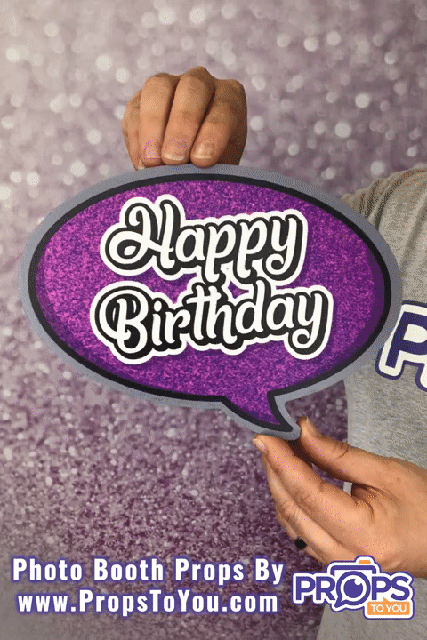 BUNDLE! Birthday Bundle - 5 Double-Sided Photo Booth Props