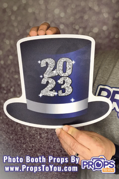 BUNDLE! New Years - 2023 Bundle - 5 Double-Sided Photo Booth Props