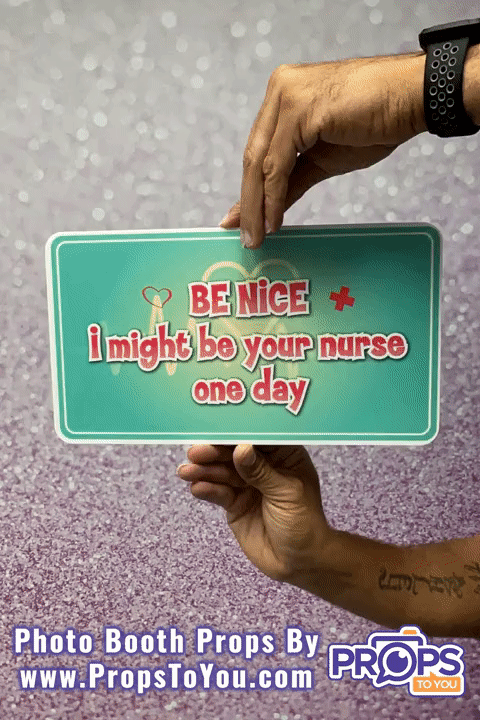BUNDLE: Nurse 5 Double-Sided Photo Booth Props