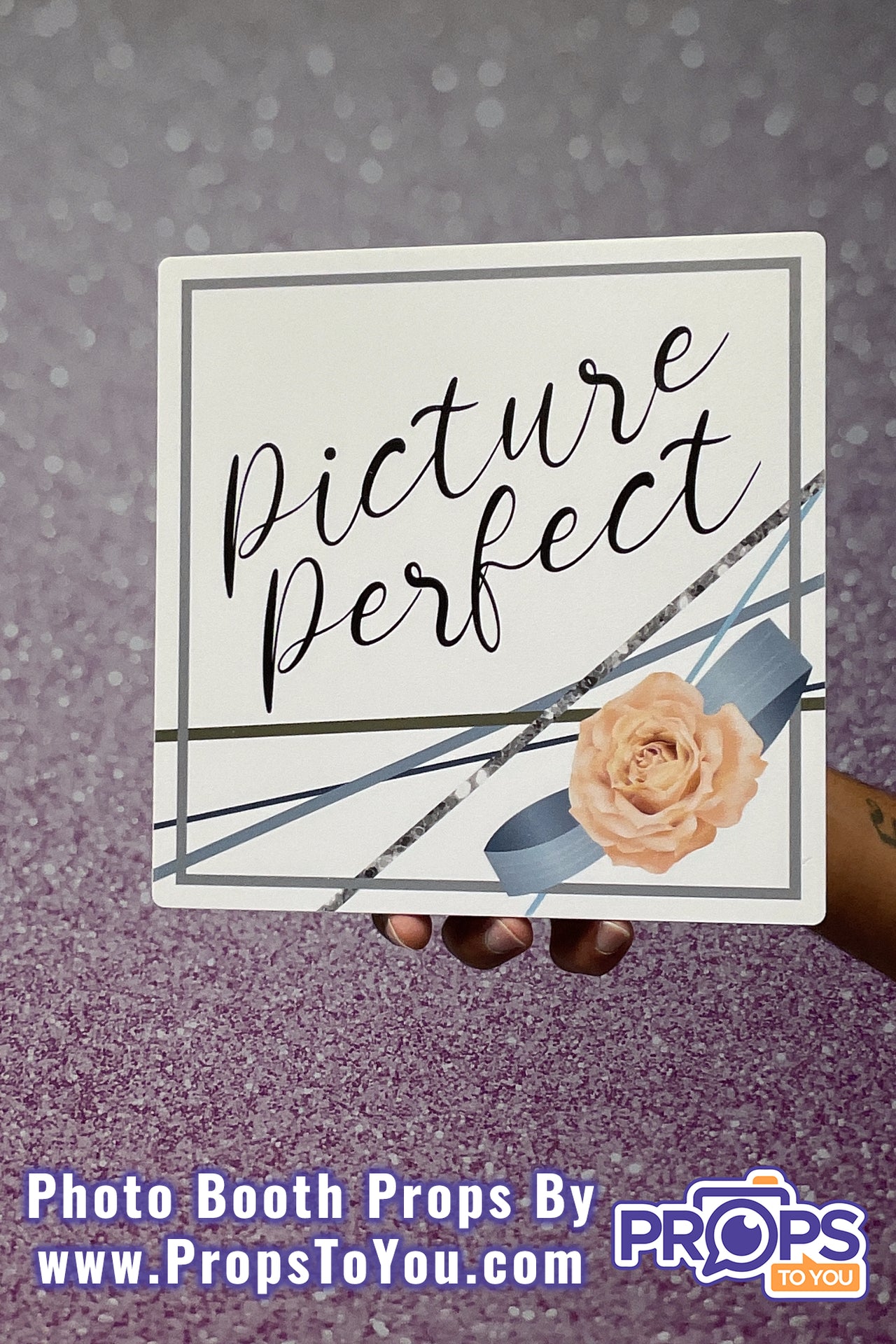 BUNDLE: Wedding Party 3 - 5 Double-Sided Photo Booth Props