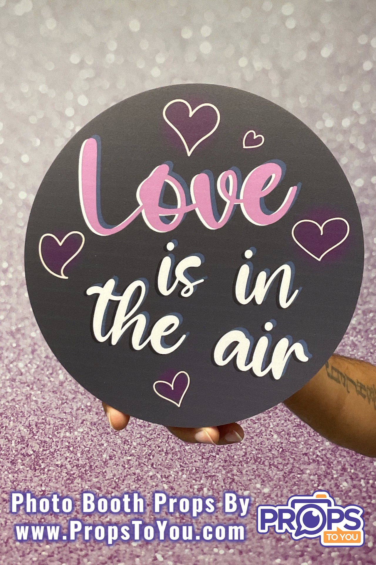 Wedding party photo props online