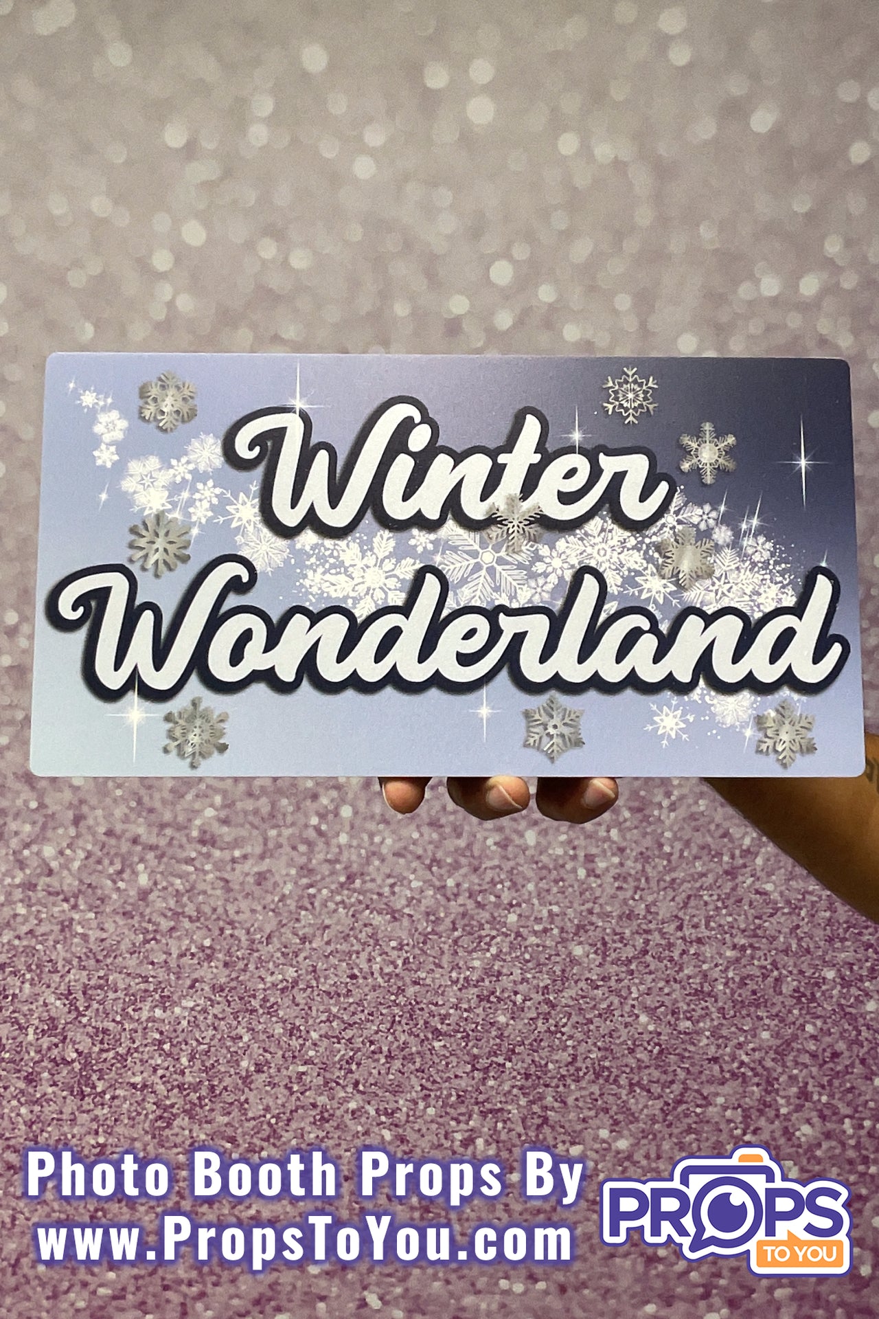 BUNDLE: Winter 5 Double-Sided Photo Booth Props