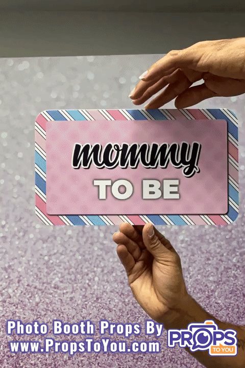 BUNDLE! Baby Shower: Family Names - 5 Double-Sided Photo Booth Props
