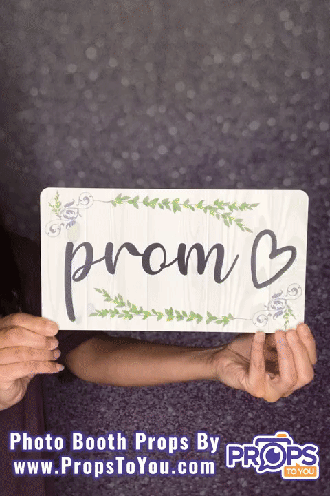BUNDLE! Prom 2 - 5 Double-Sided Photo Booth Props