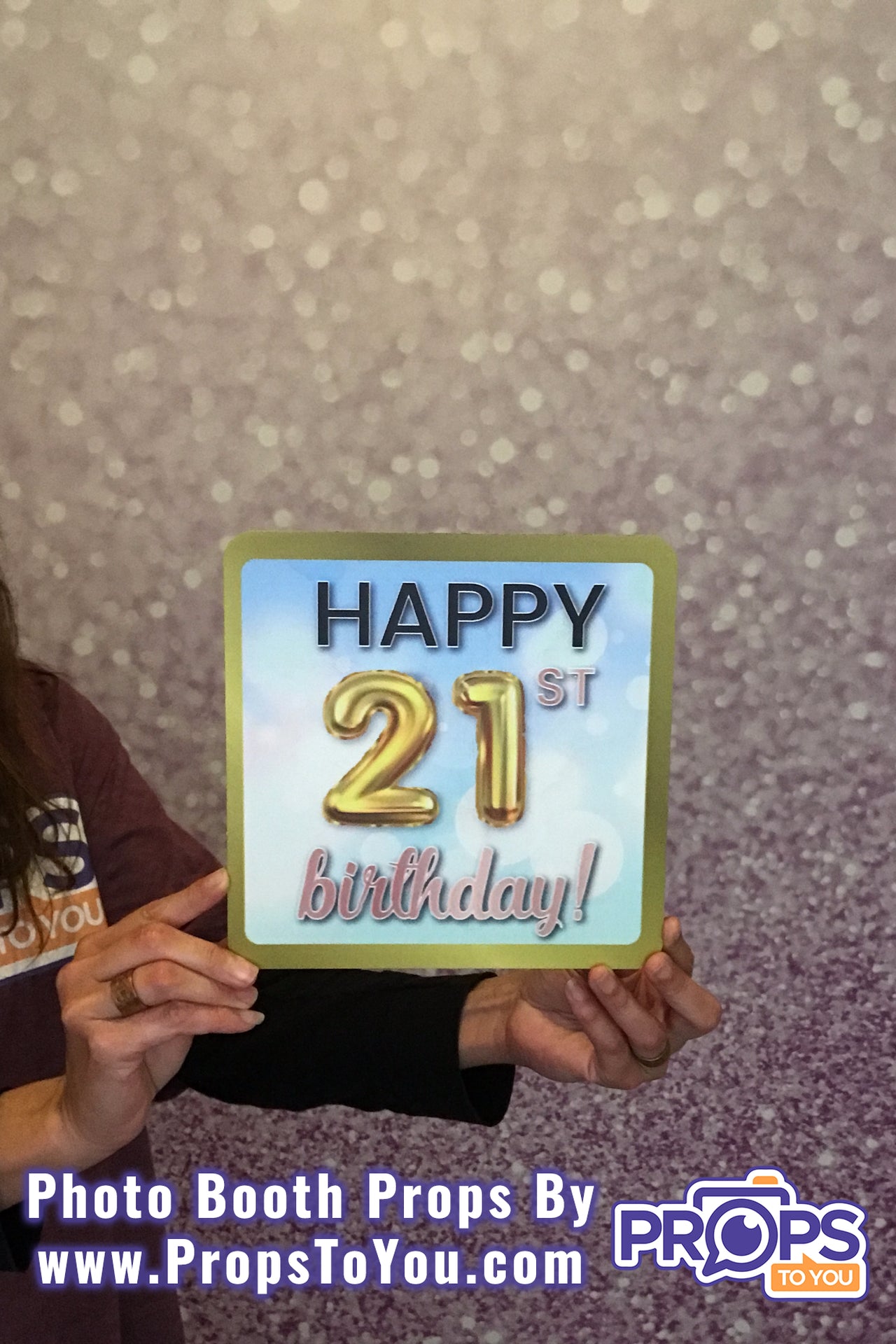 BUNDLE! 21st Birthday - 5 Double-Sided Photo Booth Props