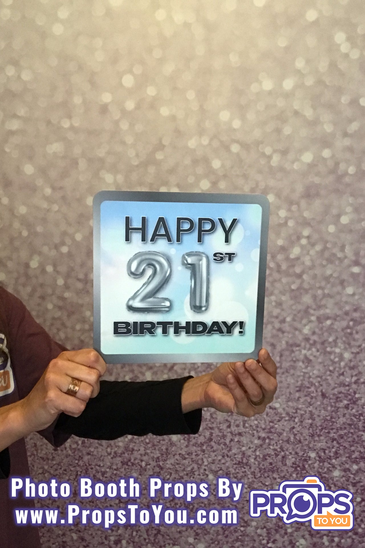 BUNDLE! 21st Birthday - 5 Double-Sided Photo Booth Props