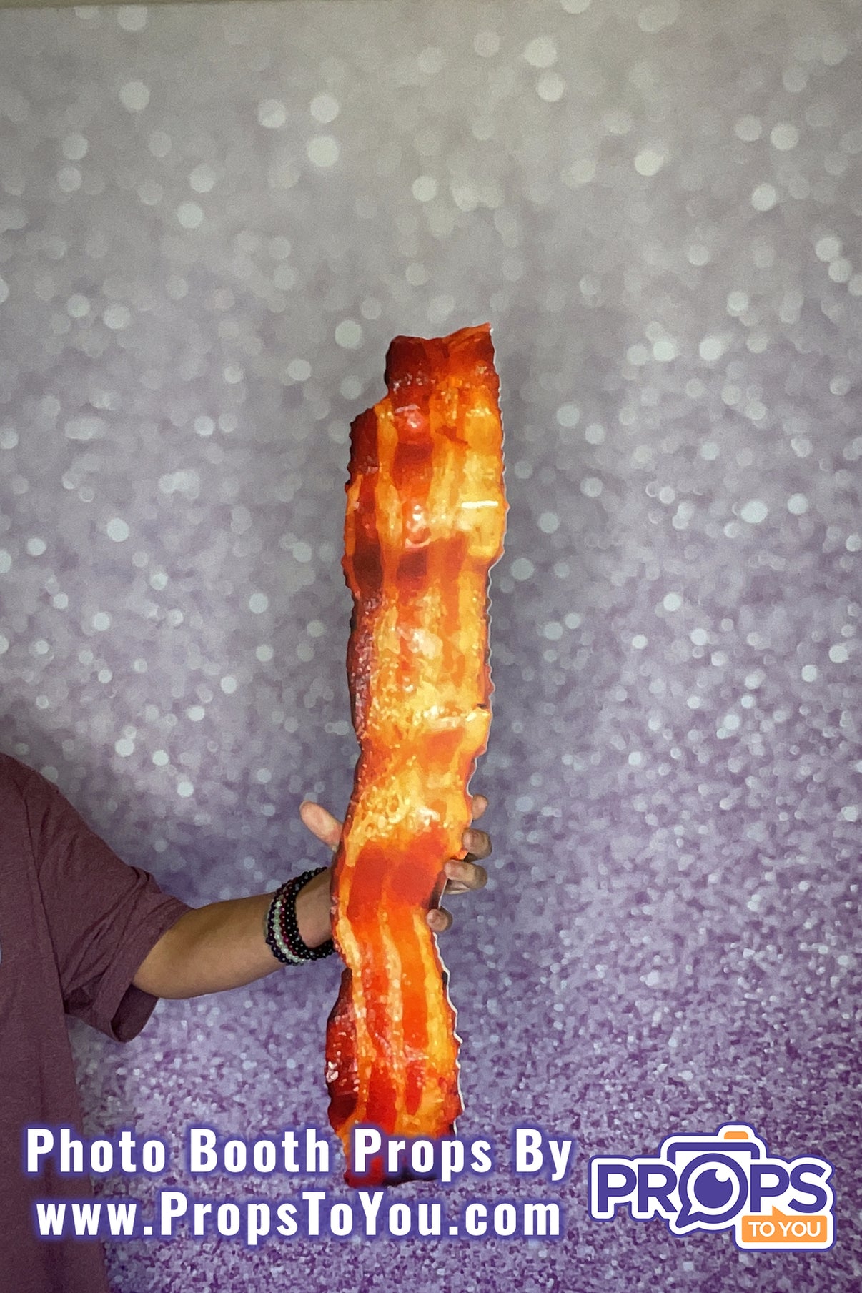 BIG Props Crisp/Burnt Bacon Photo Booth Prop Props To You Photo