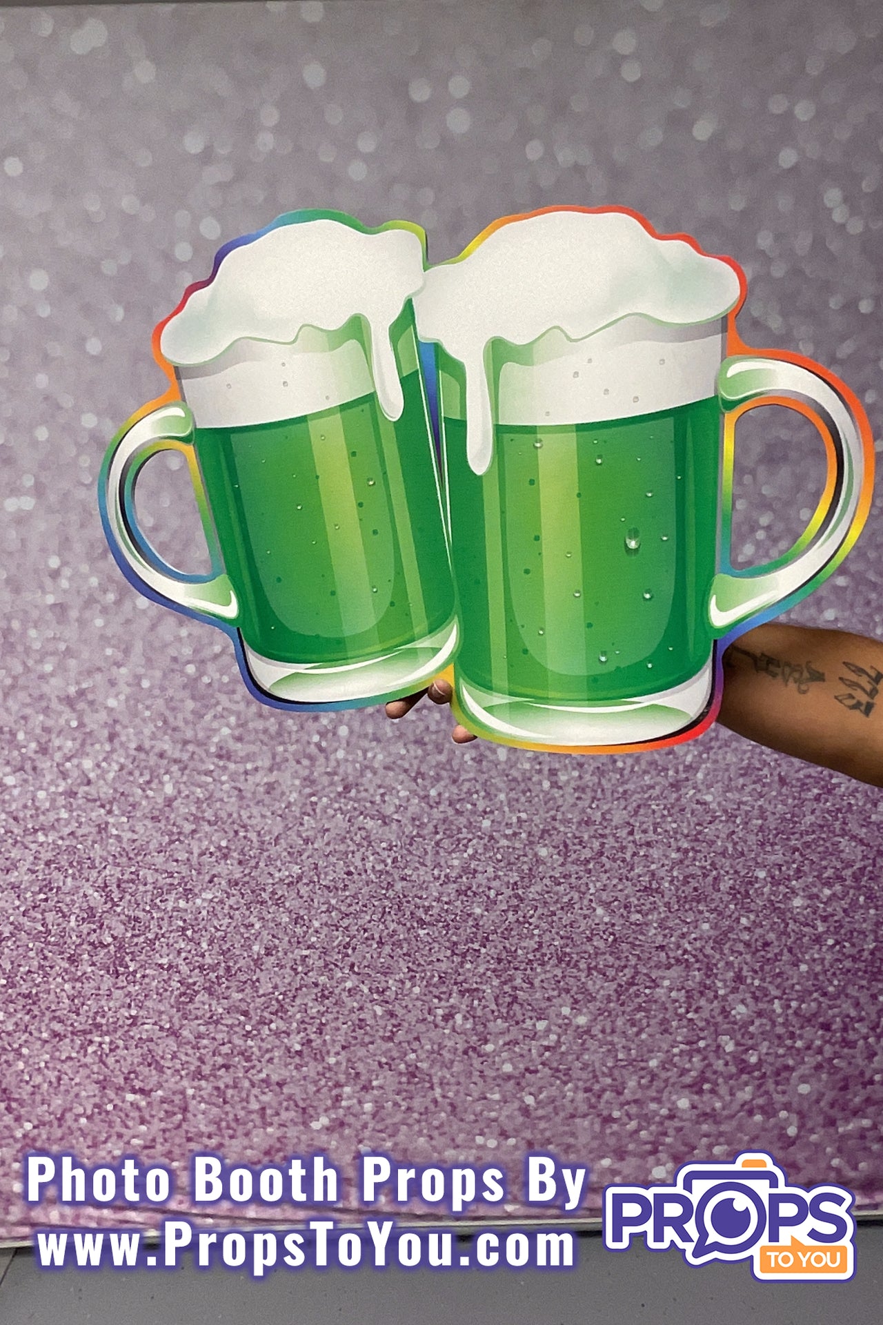 HUGE Props: Saint Patricks! Cheers Beer/Green Beer Photo Booth Prop
