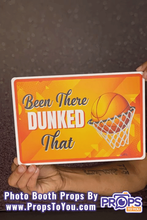 BUNDLE: Basketball 5 Double-Sided Photo Booth Props